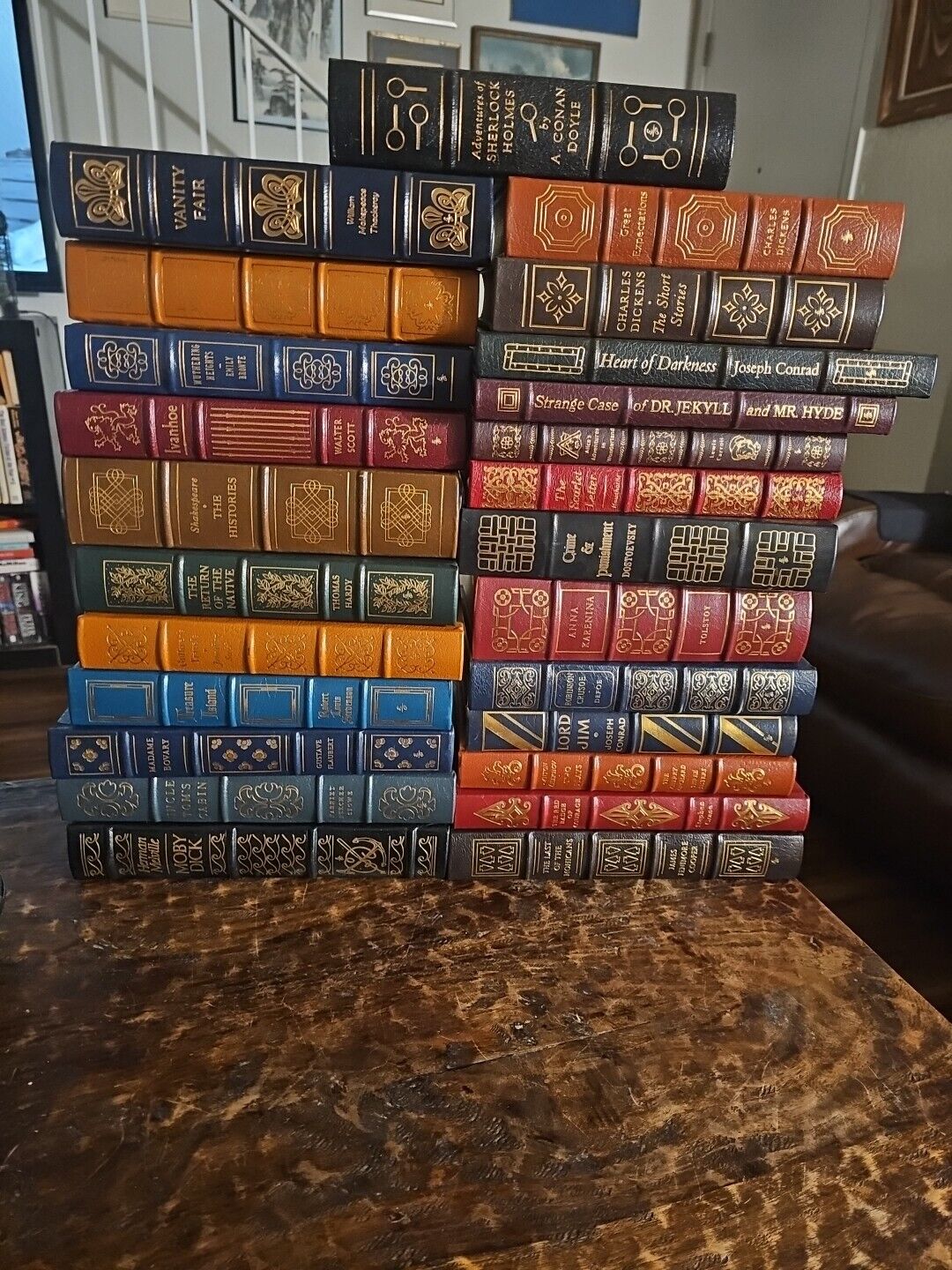 Easton Press Lot Of 25 Books 100 Greatest Books Ever Written Leatherbound