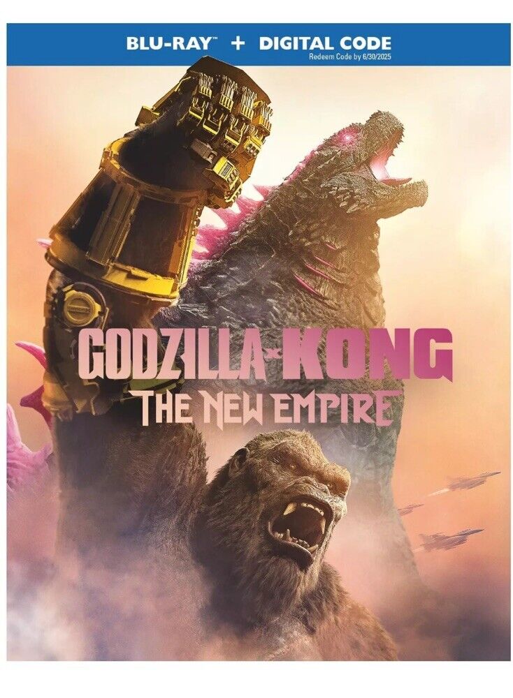 Godzilla x Kong The New Empire Blu-ray  Pre-order Ships 6/11