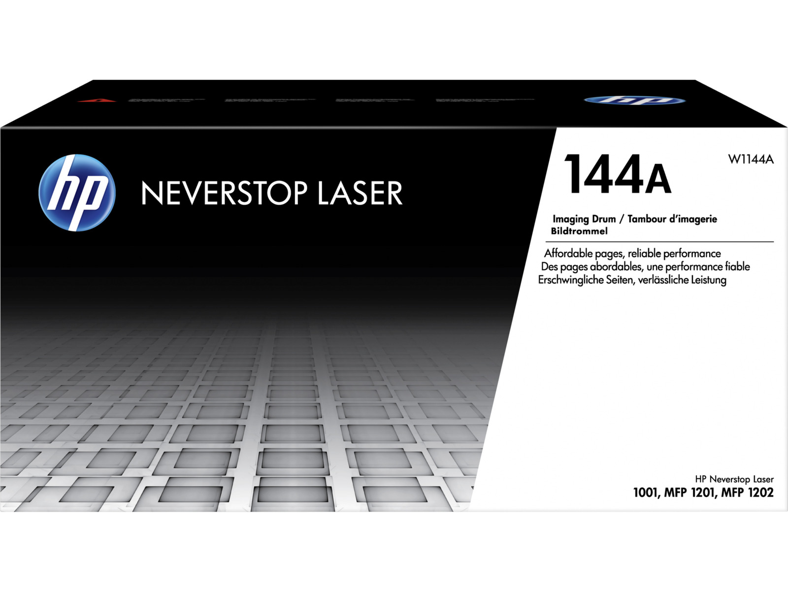 HP 144A Black Original Laser Imaging Drum, ~20,000 pages, W1144A