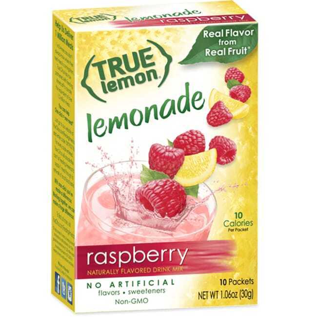True Citrus True Lemon Lemonade - Raspberry 10 Pkts