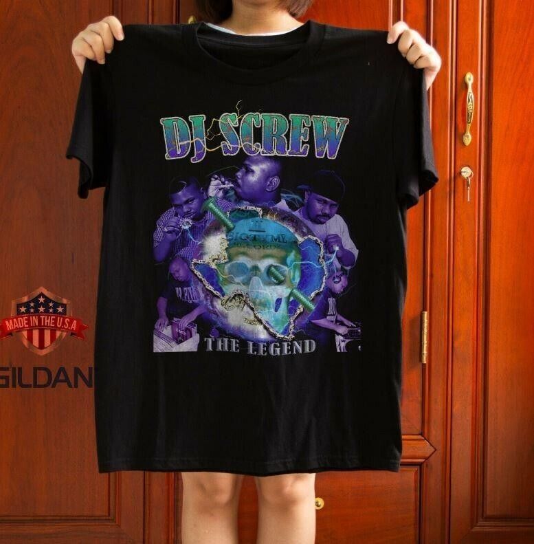 DJ-Screw Vintage 90S Inspired Rap T-shirt Size S-2XL Fast shipping