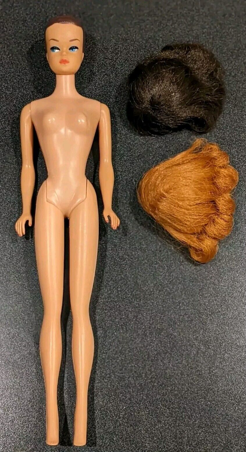 Vintage 1964 Fashion Queen Barbie with 2 Wigs