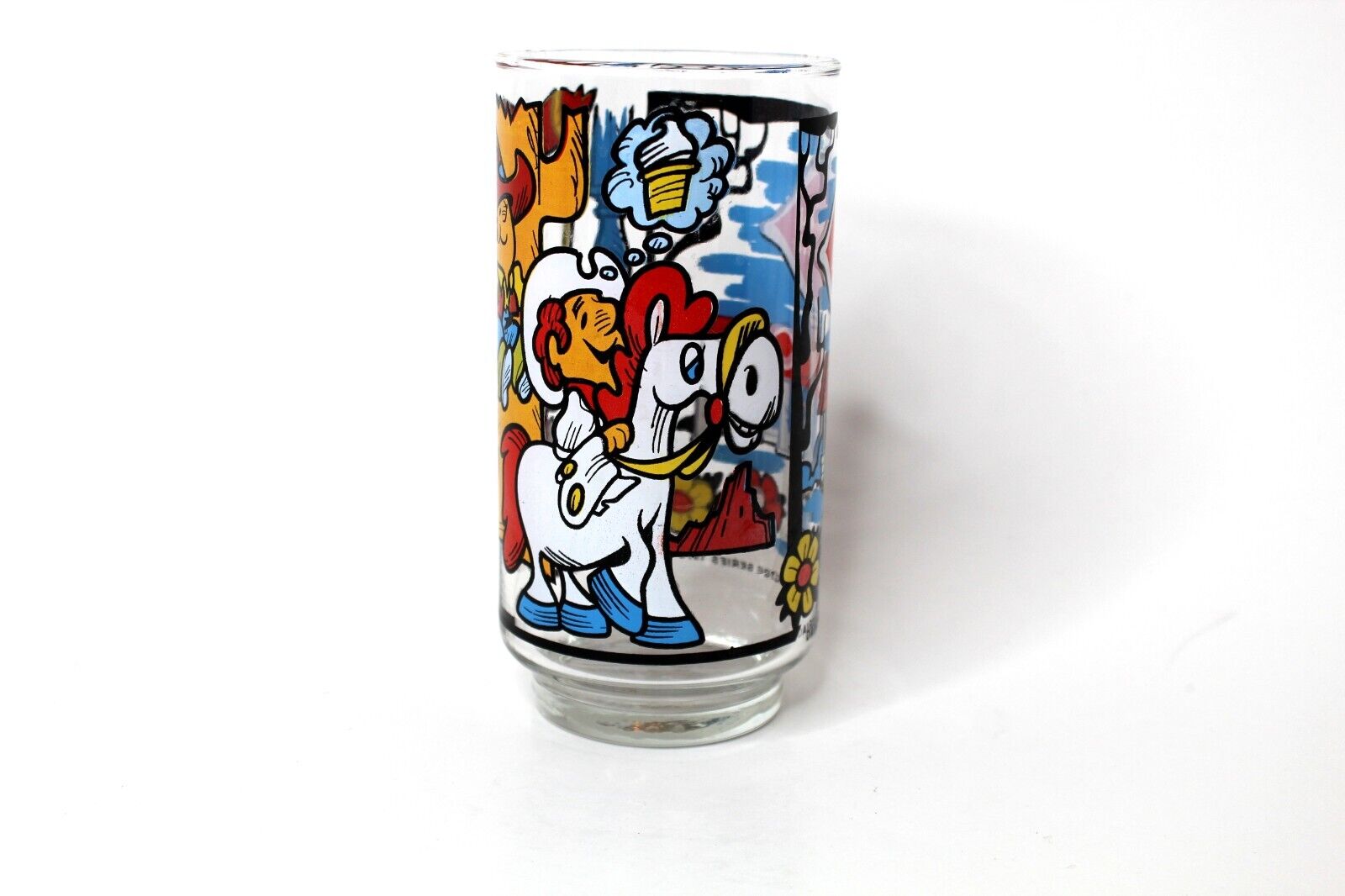 Vintage Dairy Queen Kids Collector Series 1976 Drinking Glass Cup