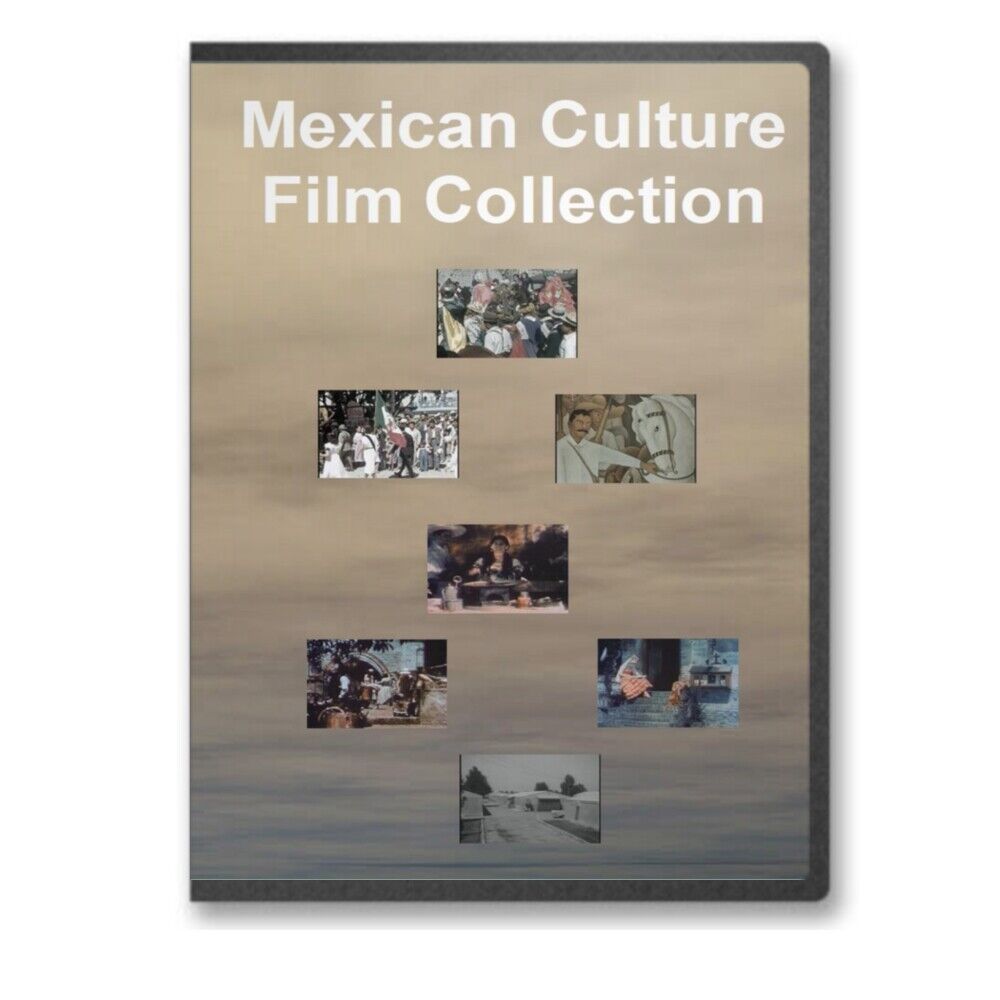 1930s-60s Mexico Mexican Culture & Impact Films Braceros Cuernavaca DVD - A299