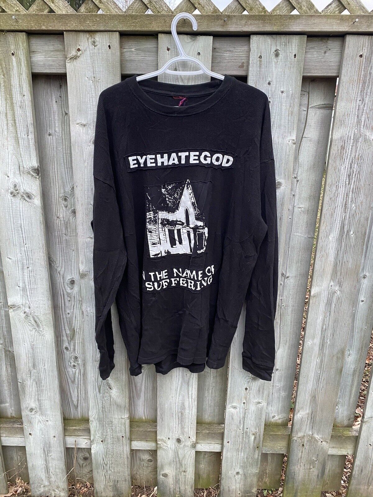 Vintage extremly rare 90s eyehategod In The Name Of Suffering band shirt size XL