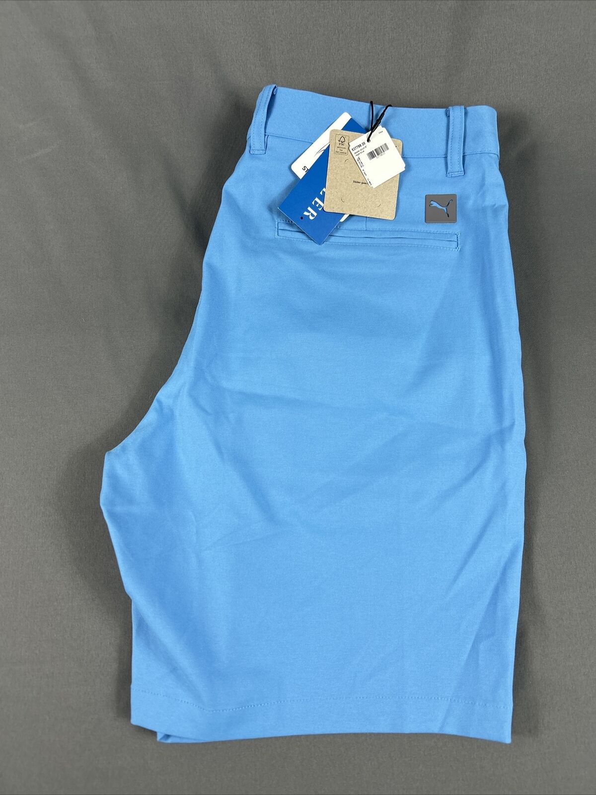 Puma Golf Shorts Dealer Performance 32 x 8 Regal Blue Polyester NWT MSRP $70