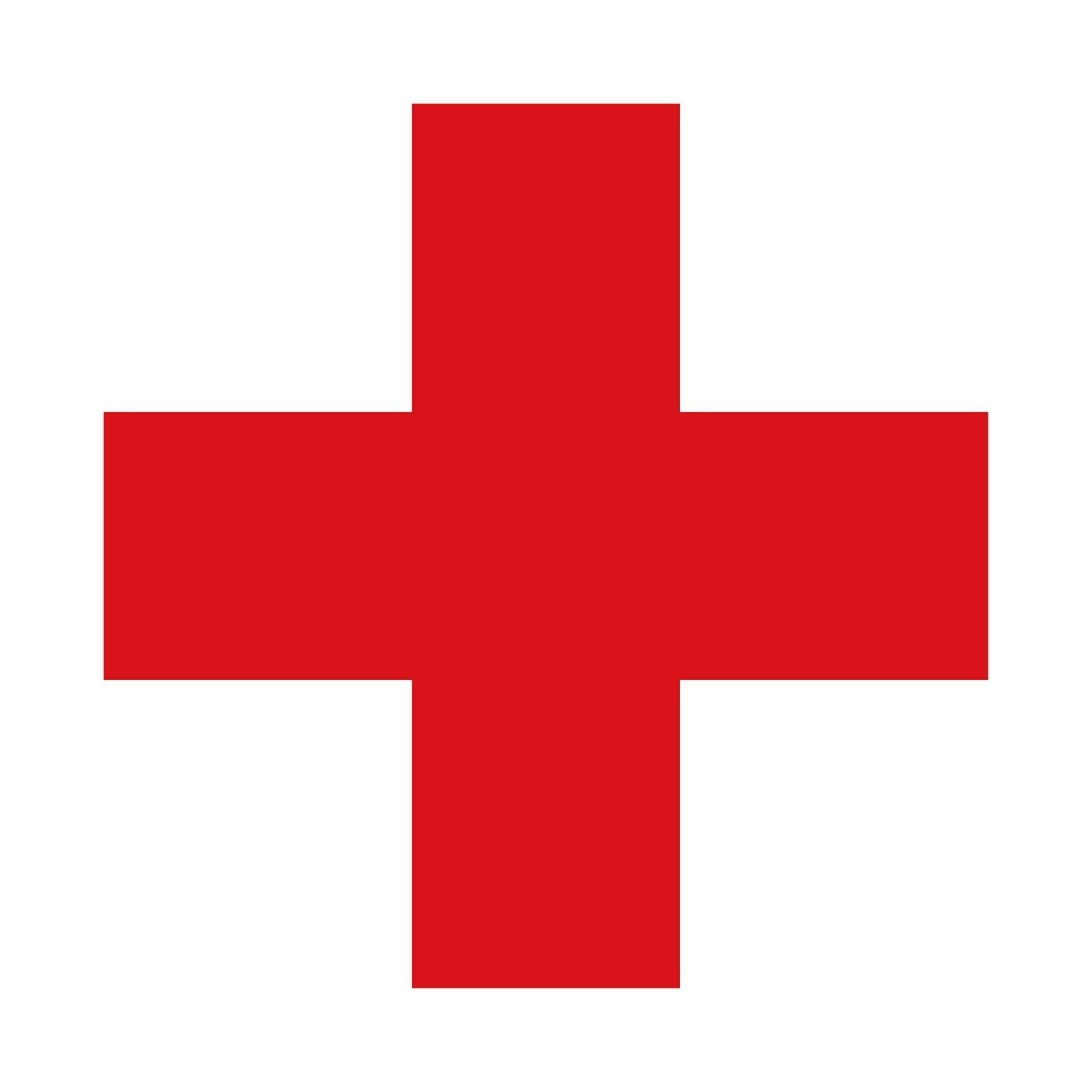 American Red Cross Decal Vinyl Sticker | Medical First Aid Car Truck Window