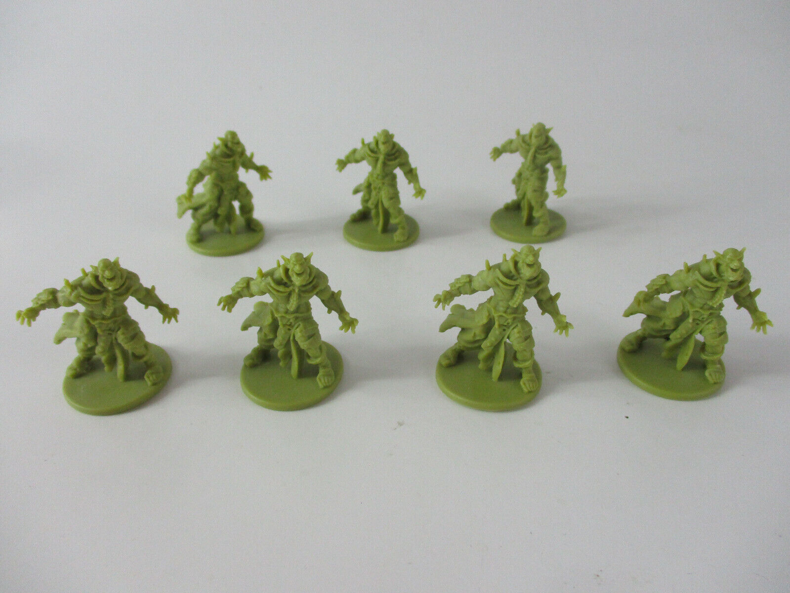 ZOMBICIDE: Green Horde 7x ORC WALKER Minis 5th Pose NEW