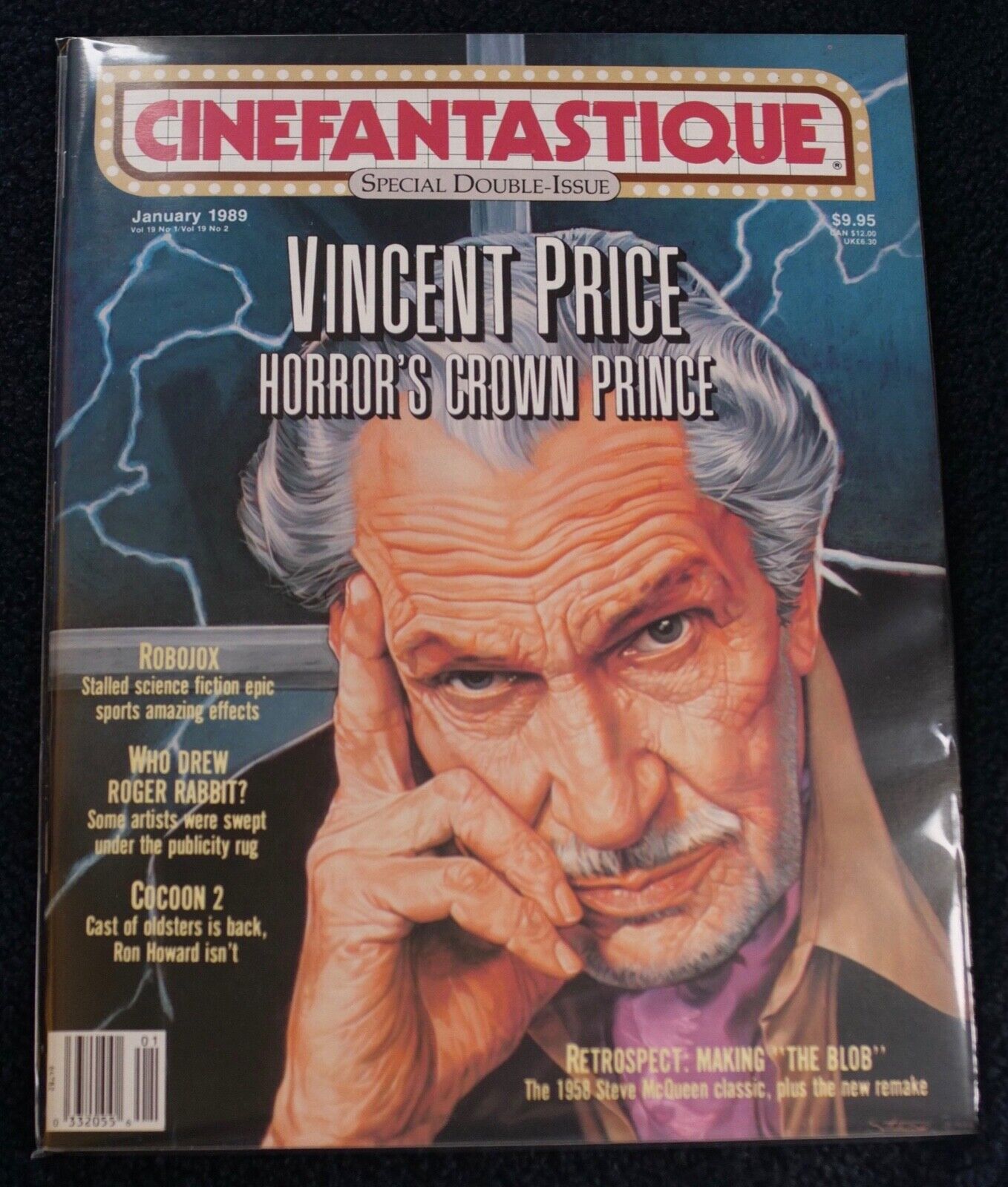Cinefantastique Magazine Vol 19 #1, 2 - Jan 1989  Vincent Price / Double Issue