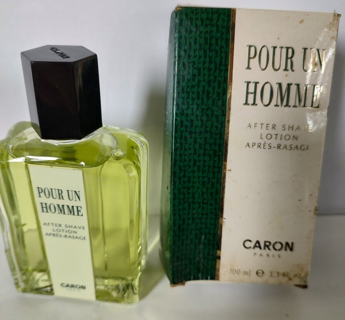 Caron Pour Un Homme after Shave Lotion (Liquid Splash-On 100ML/3.38 FL OZ. 90\'s