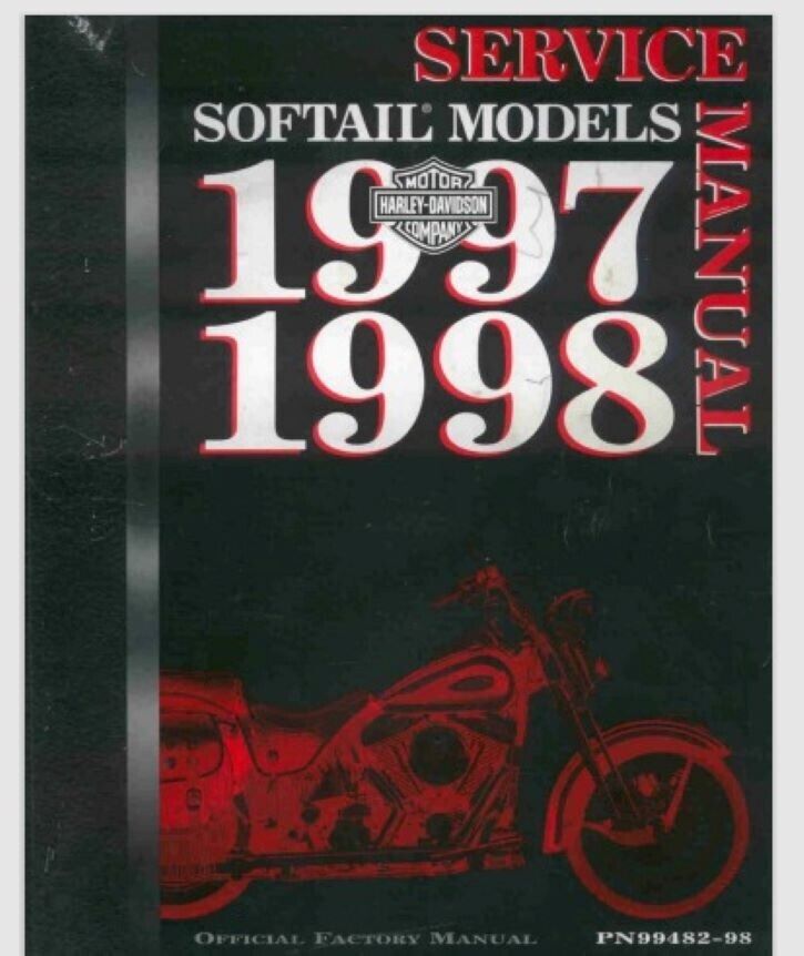 1997-1998 Harley Davidson Softail Service Manual 436 pages