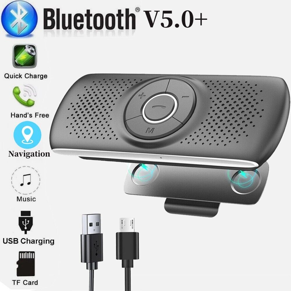 Wireless Bluetooth Car Hands free Kit for Auto Sun Visor