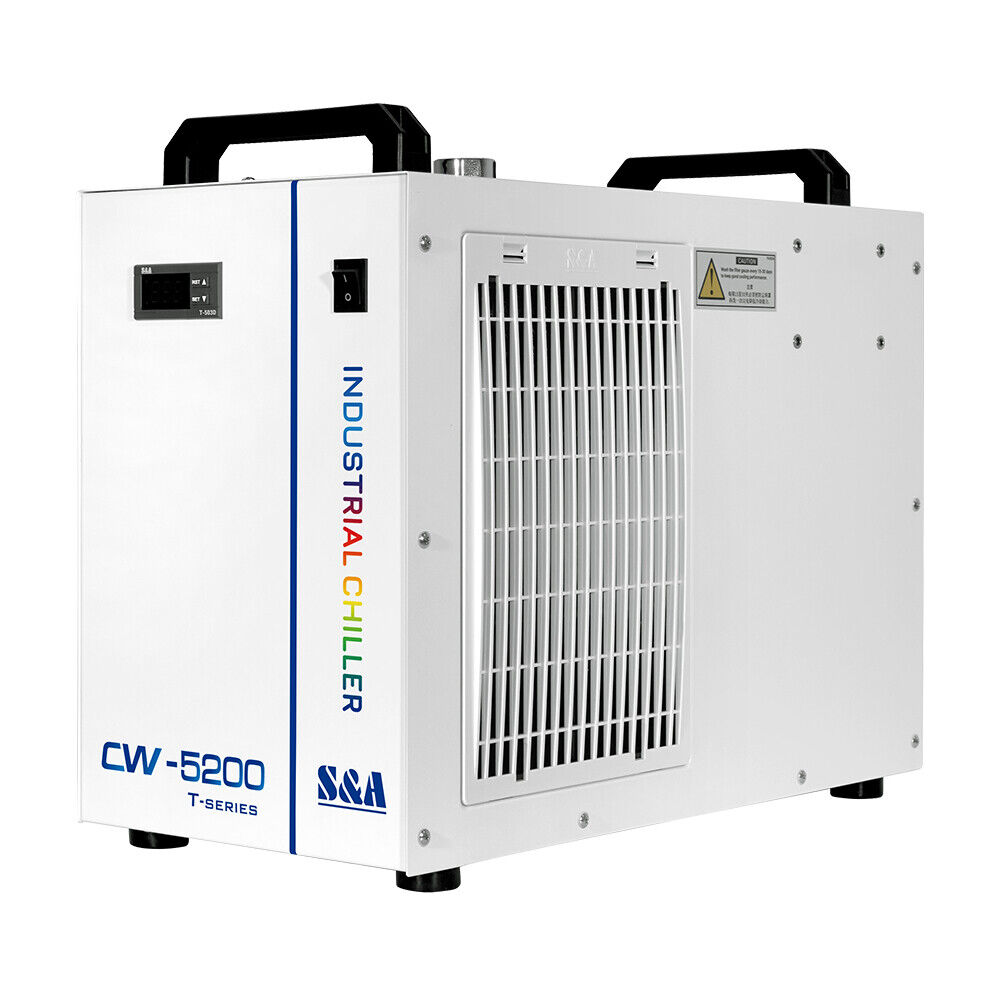 Cloudray S&A Industry Water Chiller CW5200DI & TI 50 60Hz for CO2 Laser Machine