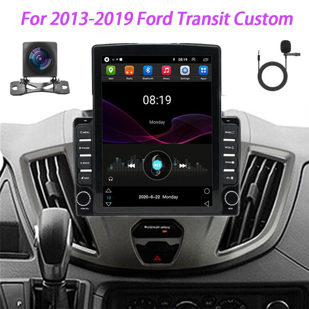 For 2013-2019 Ford Transit Custom Apple Carplay Radio Android 13.0 GPS NAVI WIFI