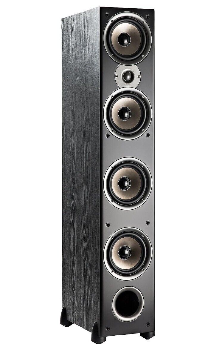 Polk Audio - Monitor 70 Series ll Tower Speaker - Midnight Black -