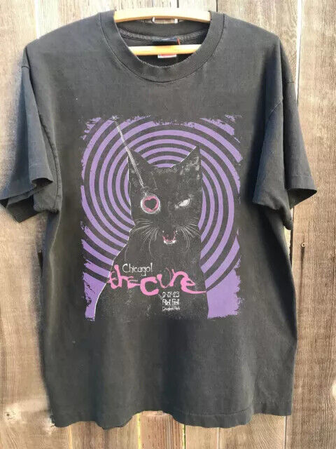The Cure Love Cat Album Shirt, 90s vintage The Cure Tour Shirt