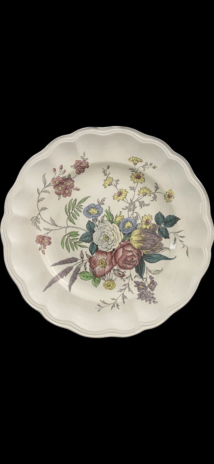 Copeland Spode Dinner Plate; Gainsborough pattern, set of 5, vintage