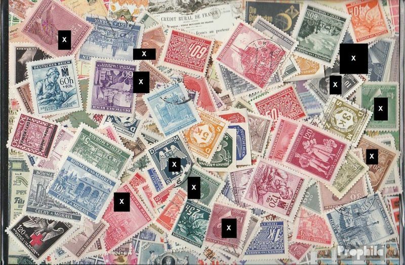 Bohemia and Moravia completely (all 142 Hauptnummer, 24 service marks UN Stamps 