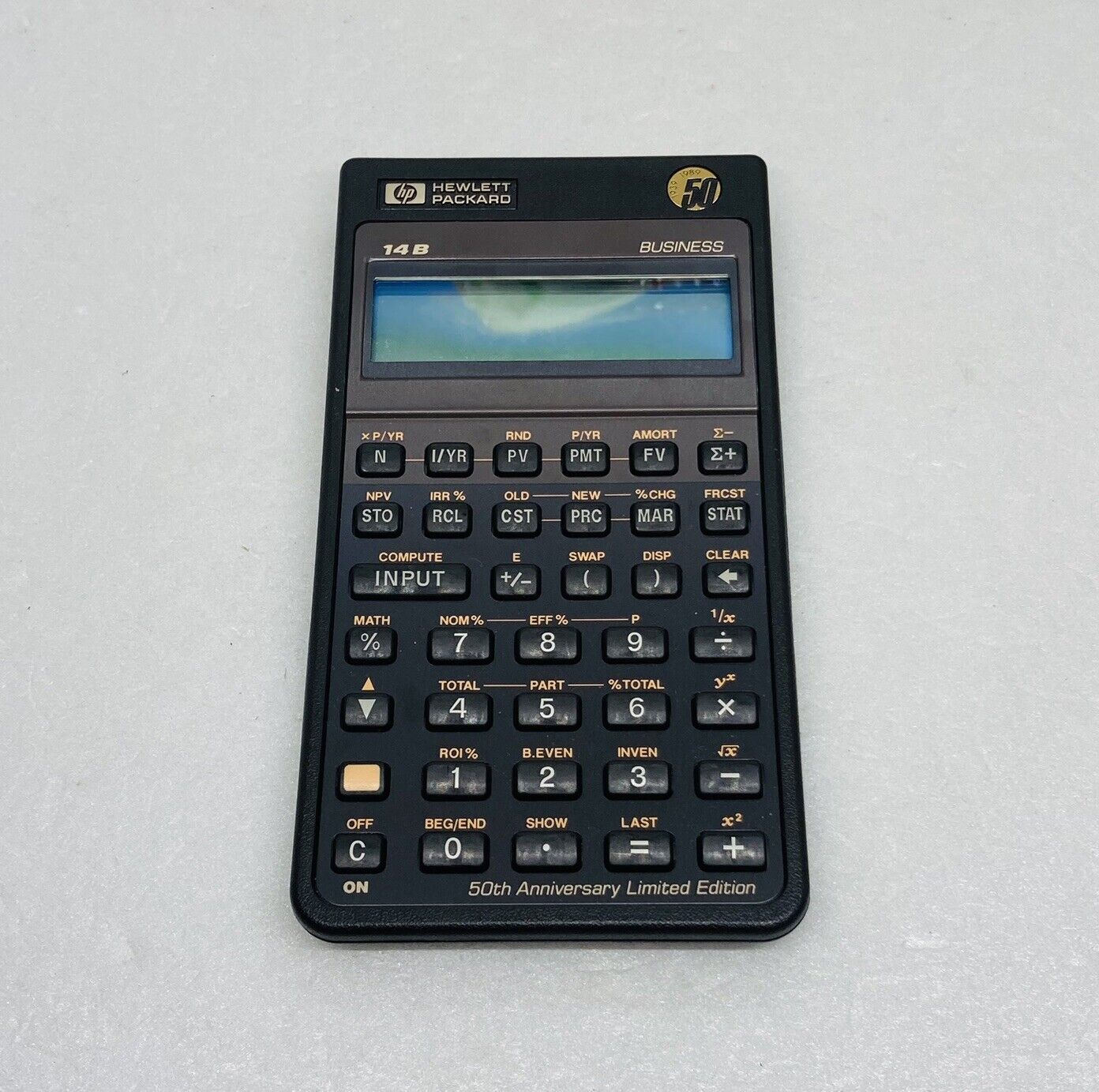 Vintage Hewlett-Packard HP 14B Business Calculator Limited Edition Works 32