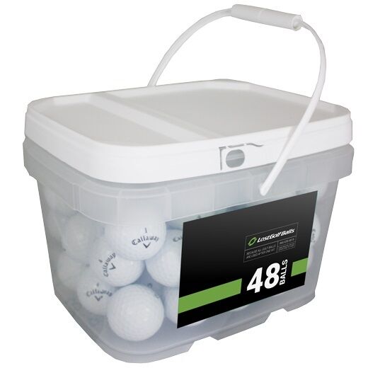 48 Callaway Chrome Soft Near Mint Used Golf Balls AAAA *In a Free Bucket*