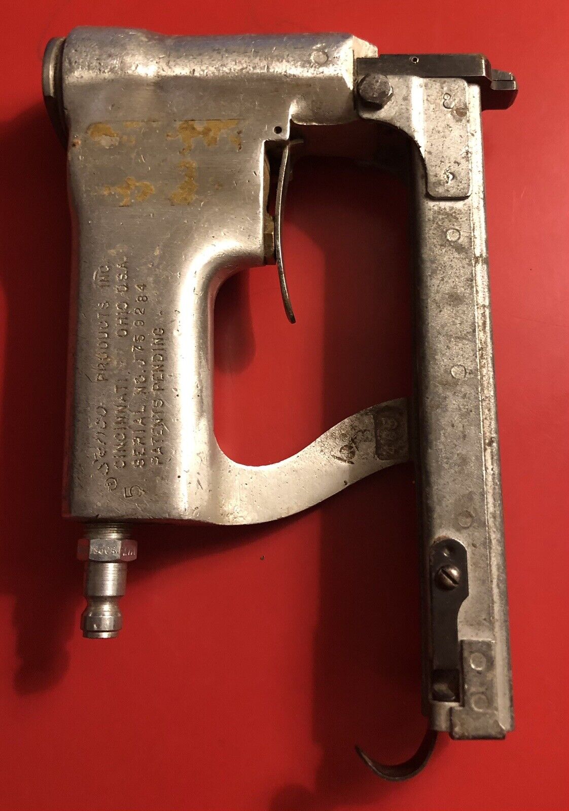 Vintage Senco Model Pneumatic Finish Nailer Untested Staple Gun