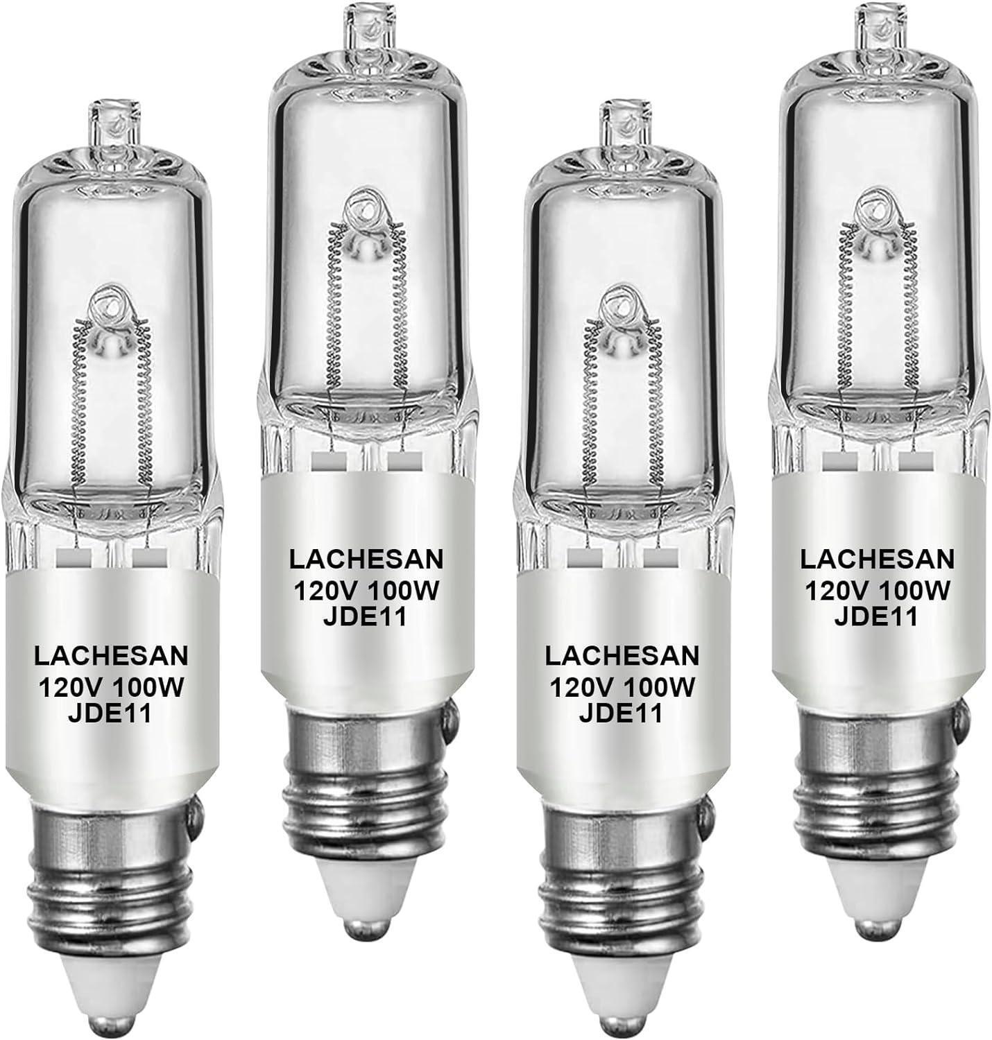 Jde11 120v 100w, E11 Halogen Bulb（replacement E11 LED Bulb） T4 Mini Candelabra B