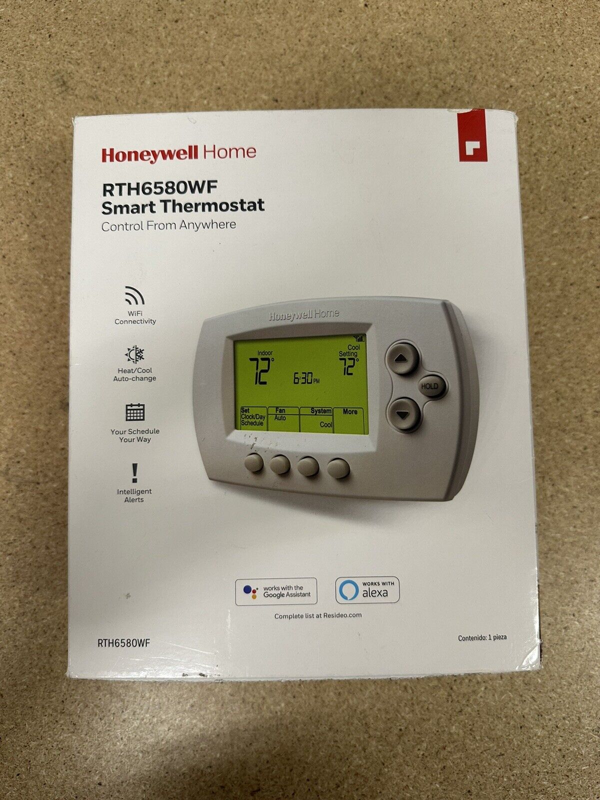 Honeywell Home Wi-Fi 7-Day Programmable Thermostat (RTH6580WF)