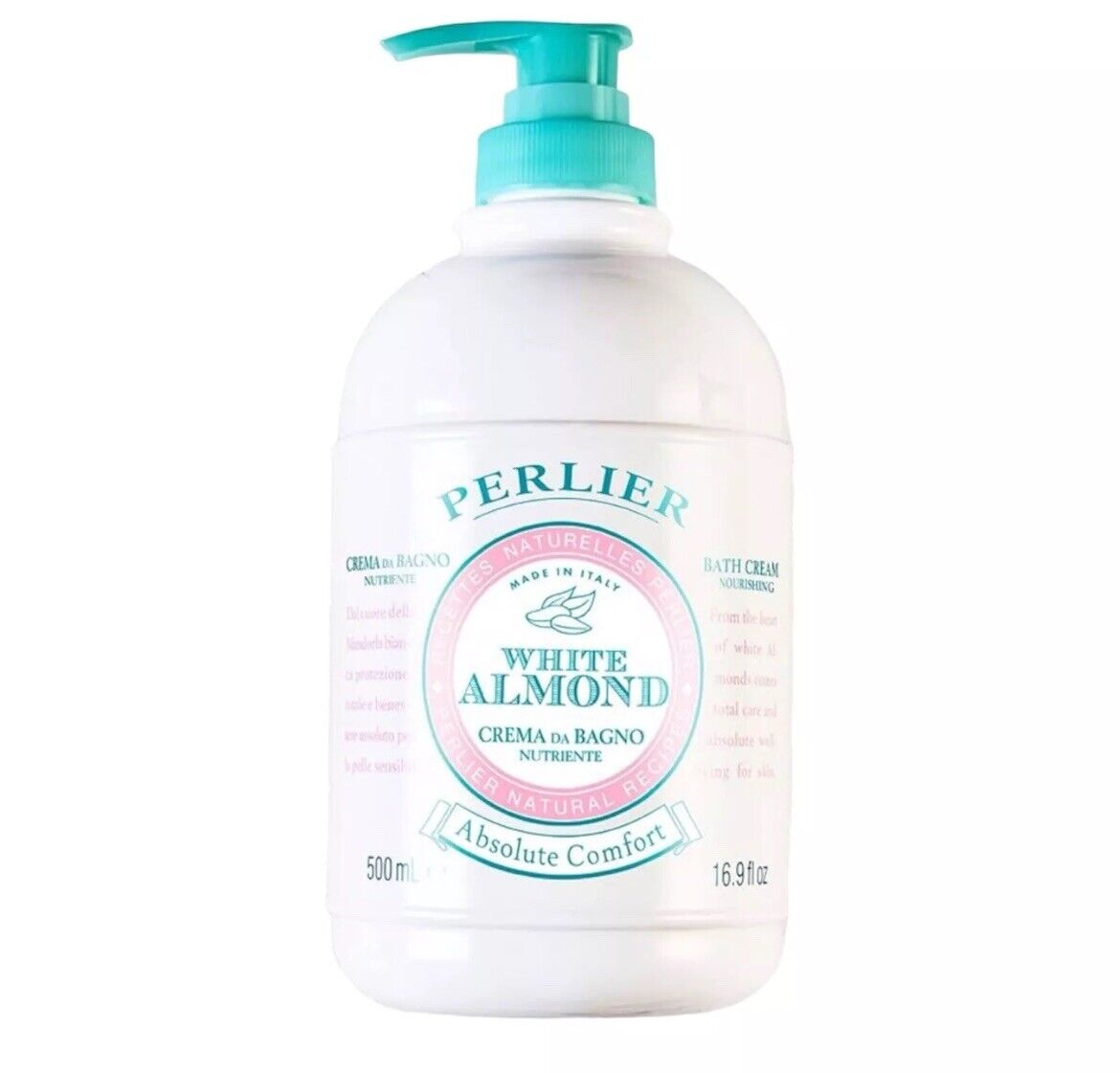 Perlier White Almond Absolute Comfort Bath Cream 16.9 fl oz.