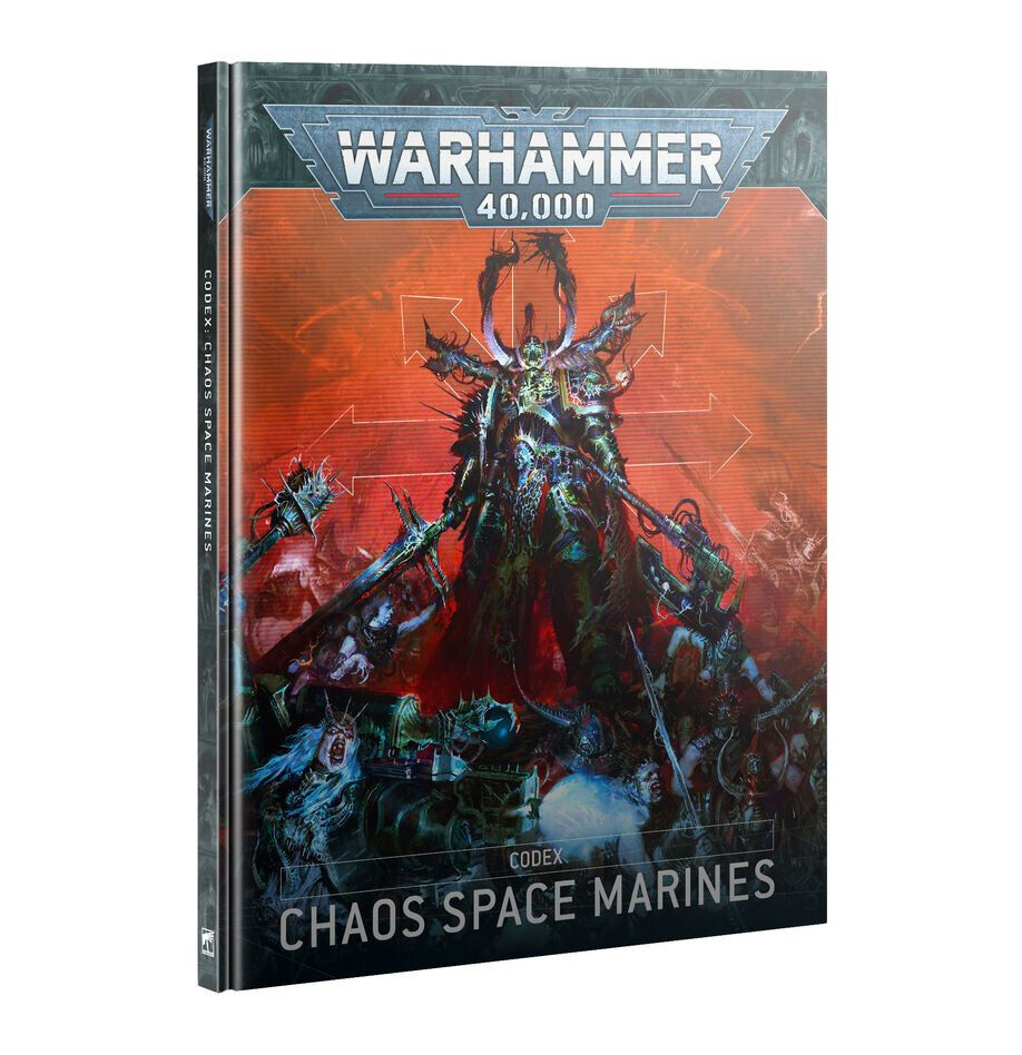 Codex: Chaos Space Marines - Warhammer 40k - Brand New - Latest Edition