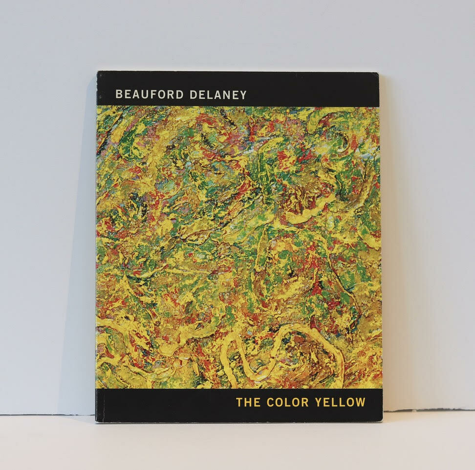 BEAUFORD DELANEY - Abstract Expressionist,- RARE Book ’The Color Yellow\'