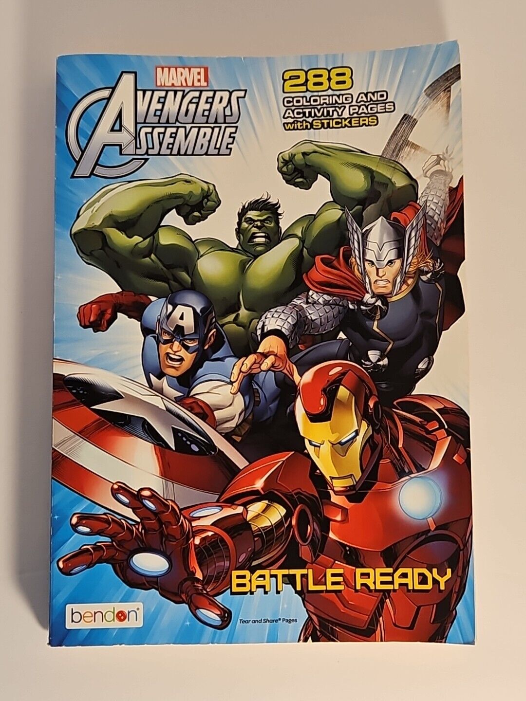 Avengers Assemble Coloring And Activity Book 2014