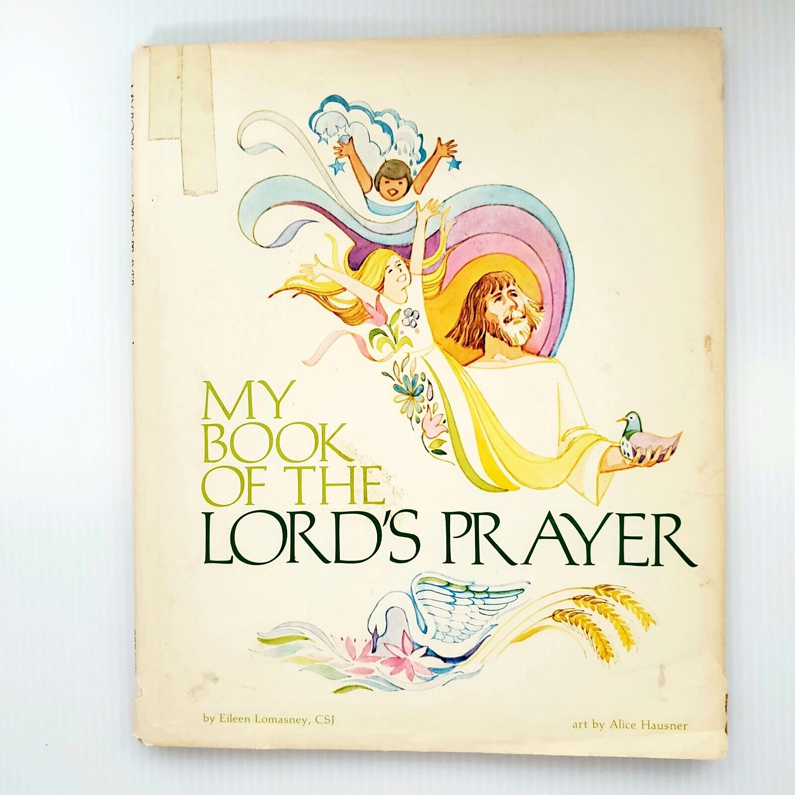 My Book of the Lord\'s Prayer Christian Vintage Children\'s Book Lomasney 1976