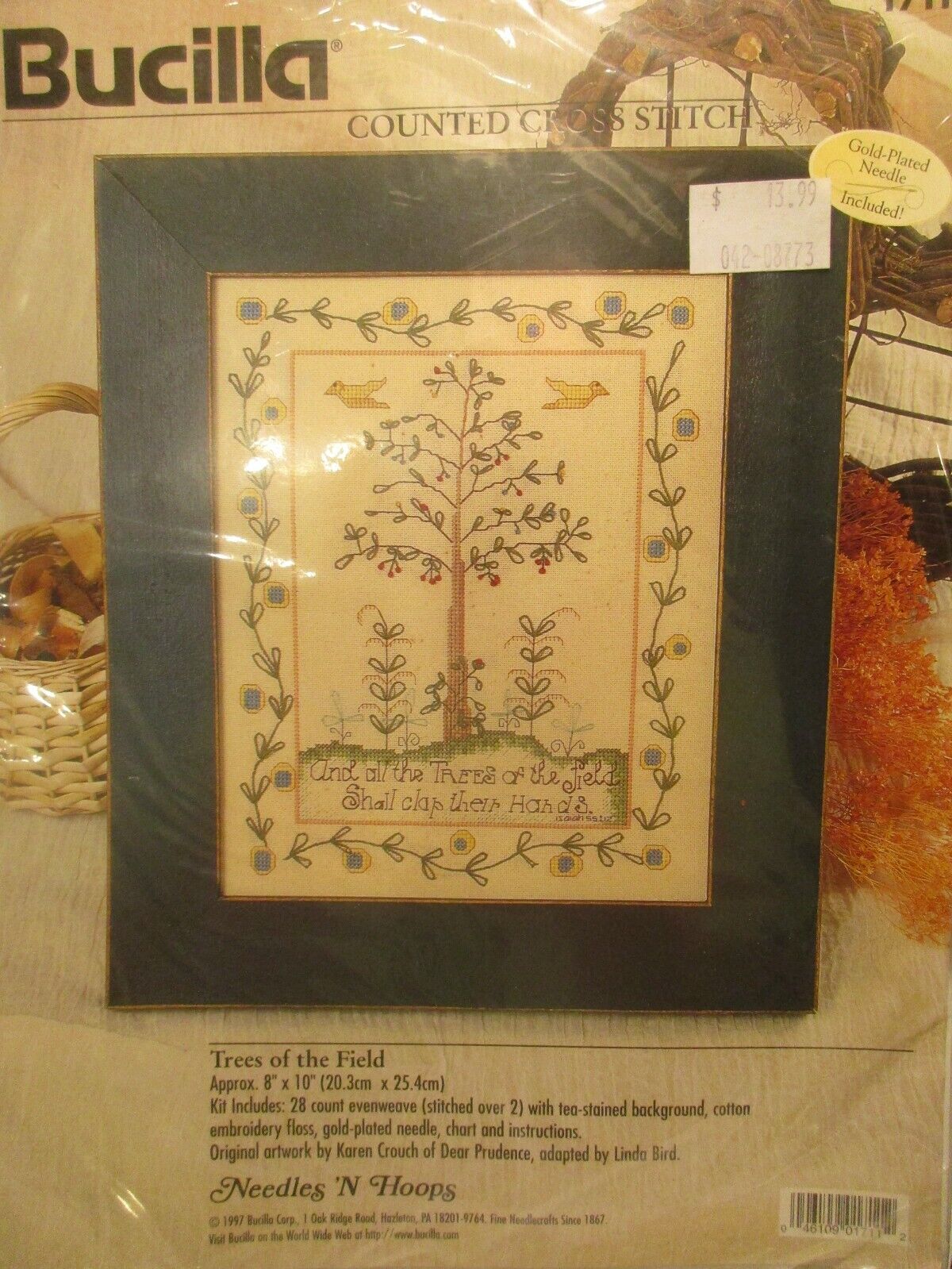 Brucilla Counted Cross Stitch Kit - Trees of the Field 8\