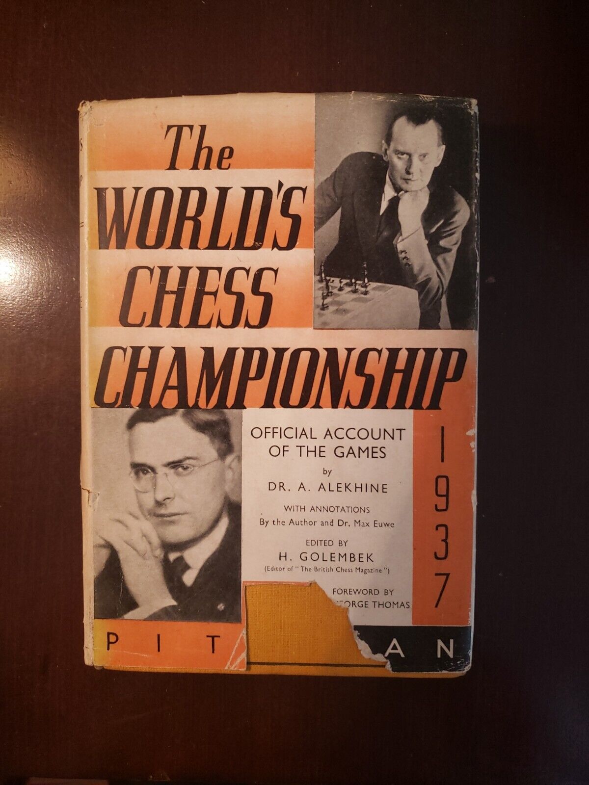 The World\'s Chess Championship, 1937: Official Account of the Games,