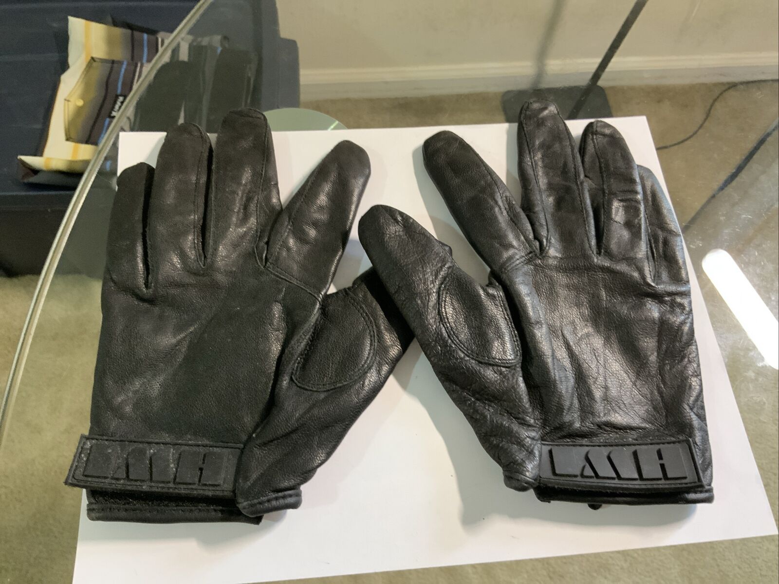 HWI KLD100 Kevlar Lined  Leather Duty Gloves Large 100% Leather Made w/ Kevlar