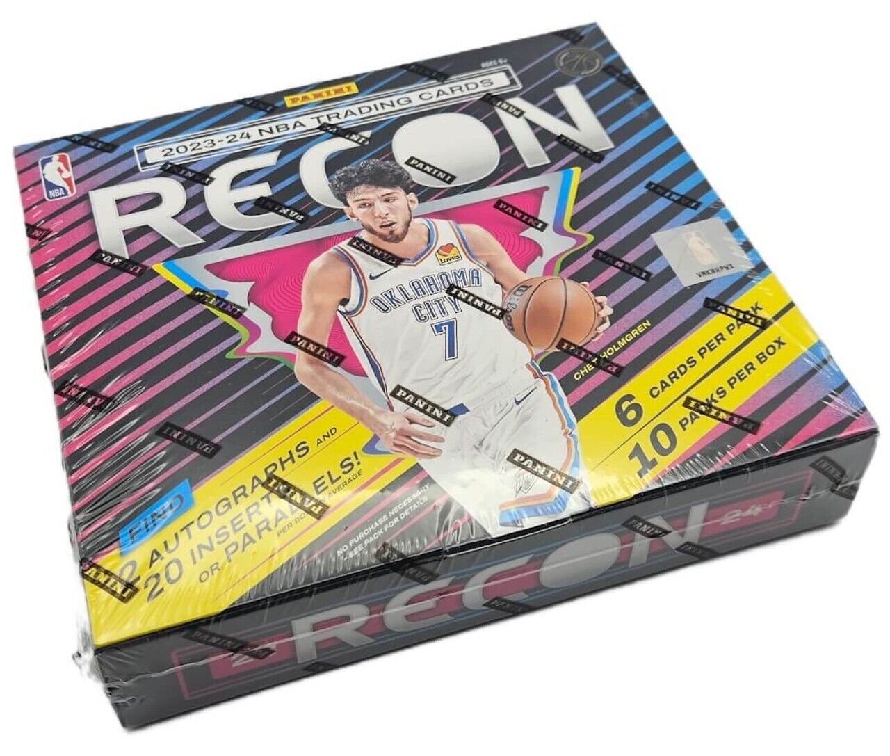 2023-24 Panini Recon Basketball Factory Sealed Hobby Box 10 Packs 2 AUTOS