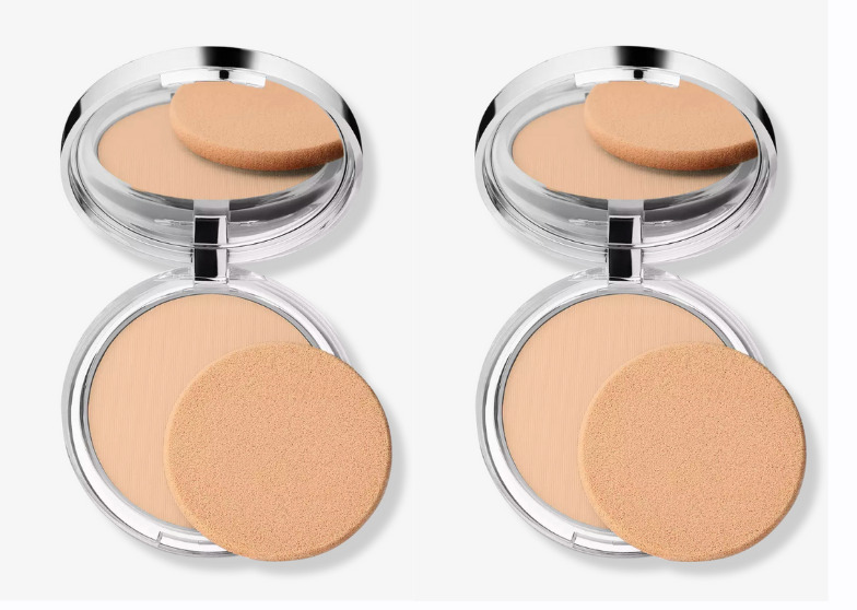 Clinique Superpowder Double Face Makeup 02 Matte Beige Full Size TWO PACK