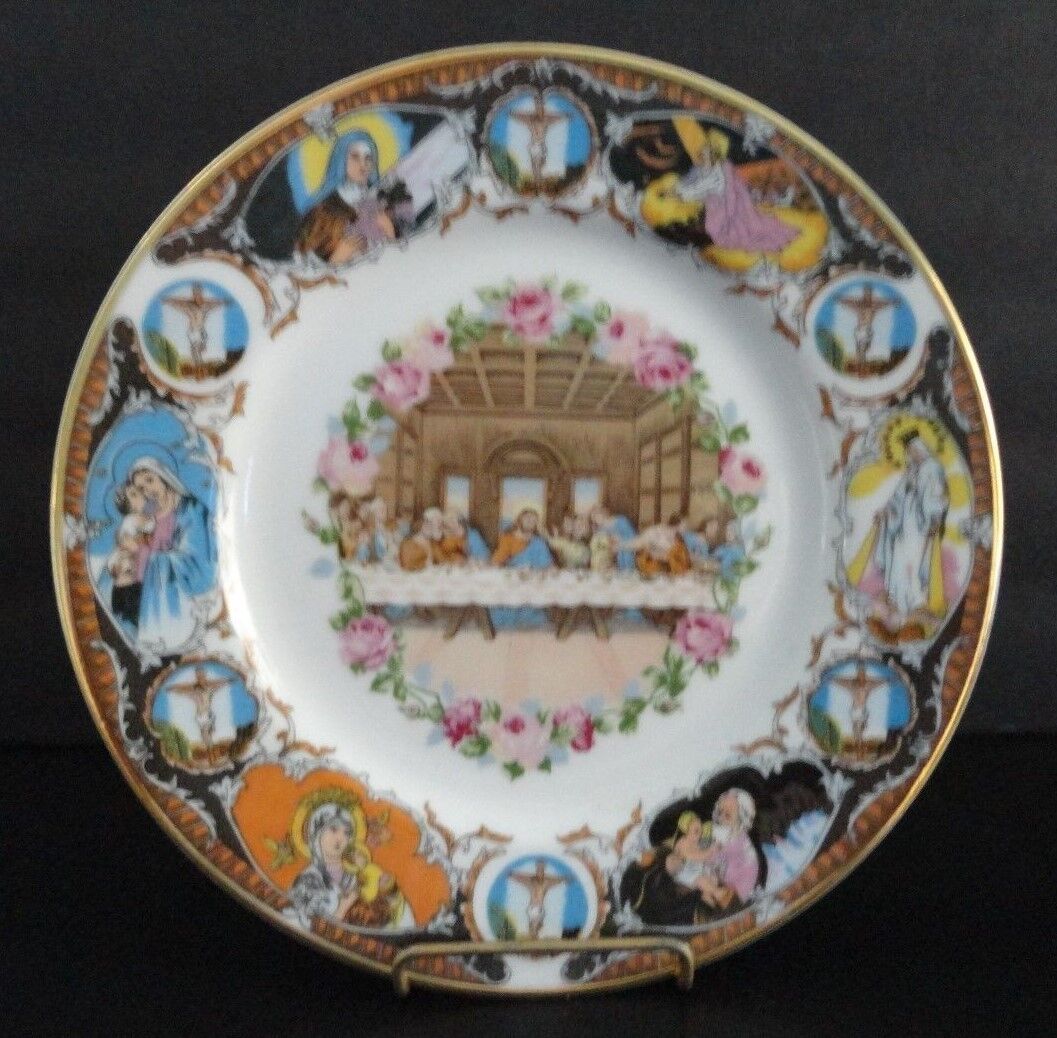 Vintage Last Supper Plate