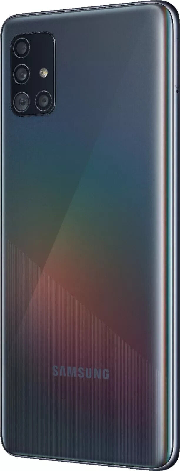 Samsung Galaxy A51 128GB A515U1 Fully Unlocked - Black -   Good Condition