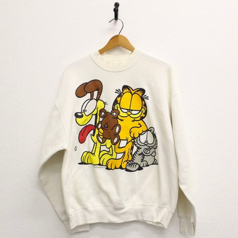 Vintage Garfield and Friends Sweatshirt Large