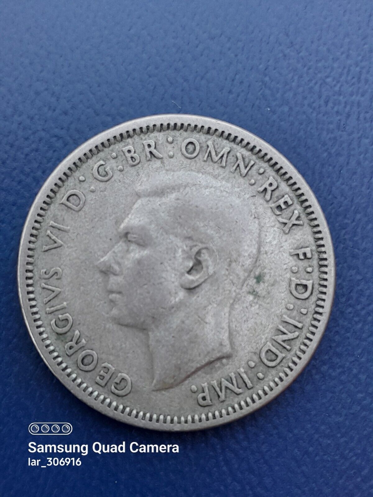 1946 Dot King George IV Shilling  For Collectables