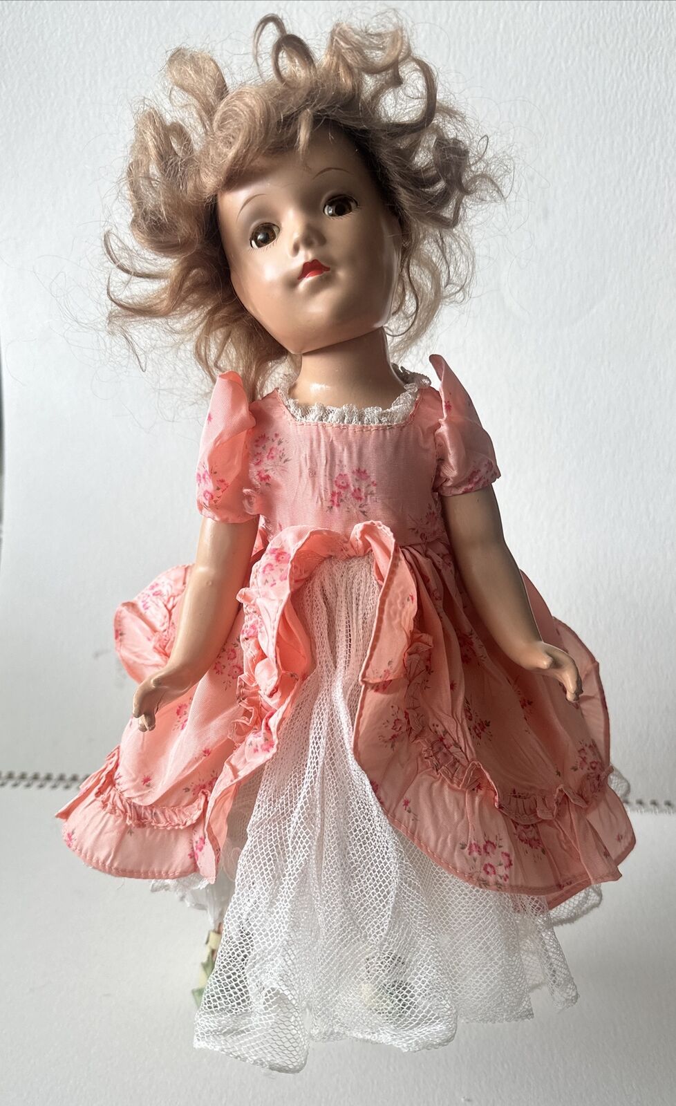 Vintage Aranbee Debuteen Doll Circa 1930s 14.5” 