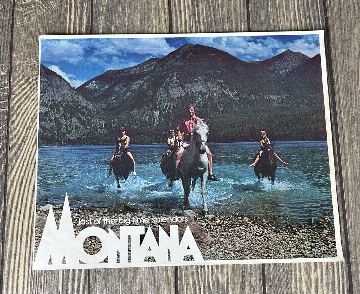 Vintage Last Of The Big Time Splendors Montana Book Guide