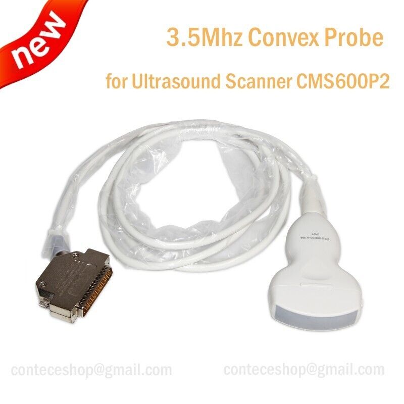 CMS600P2 VET Ultrasound Scanner Convex Probe 3.5Mhz Abdominal Probe New