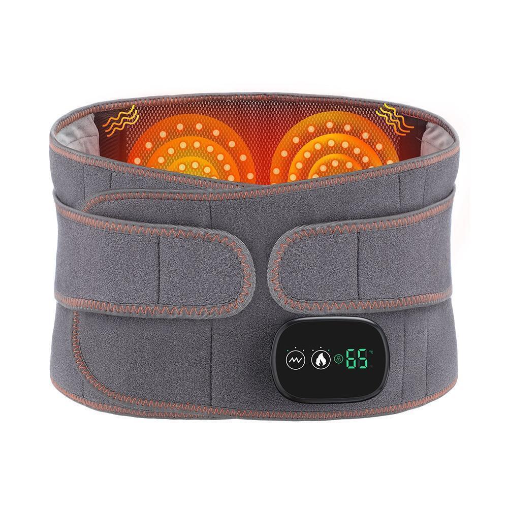 Infrared Heating Waist Massager Electric Belt Vibration USB Slimming Red Light