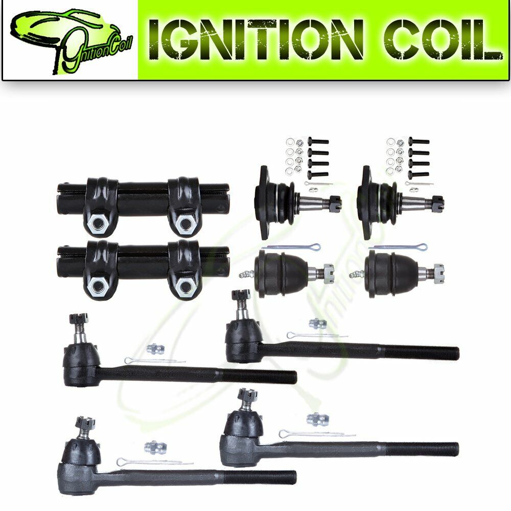 Fits 1965-1970 Chevrolet El Camino 10x New Suspension Kit Tie Rod End Ball Joint
