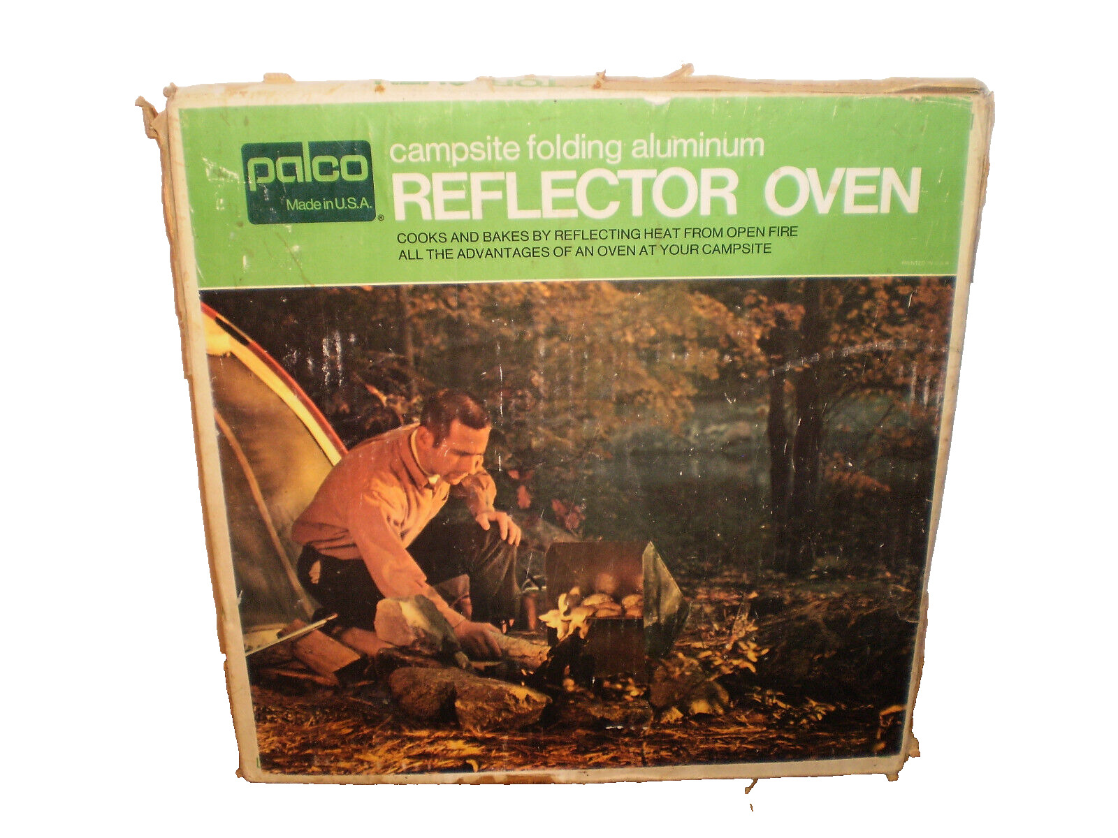Vintage Palco 300 Folding Reflector Oven Portable Off-Grid Survivor Camp Cooking