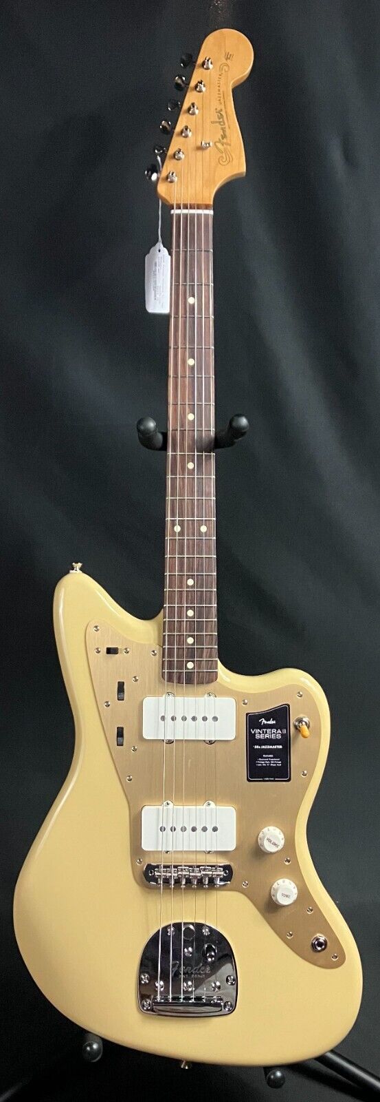 Fender Vintera II \'50s Jazzmaster Electric Guitar Desert Sand Finish w/ Gig Bag