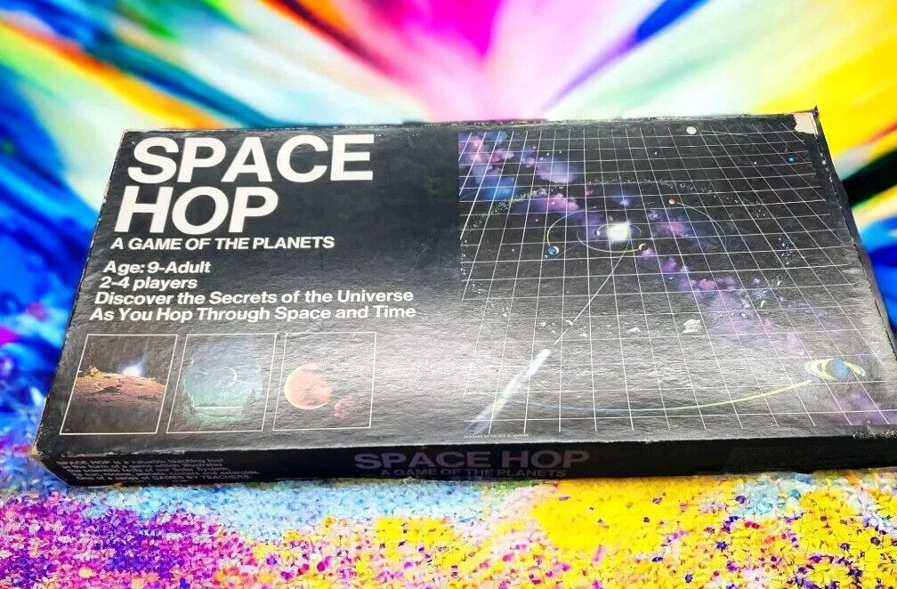 Vintage 1973 SPACE HOP A Game of Planets complete w/ Decoder Teaching Concepts