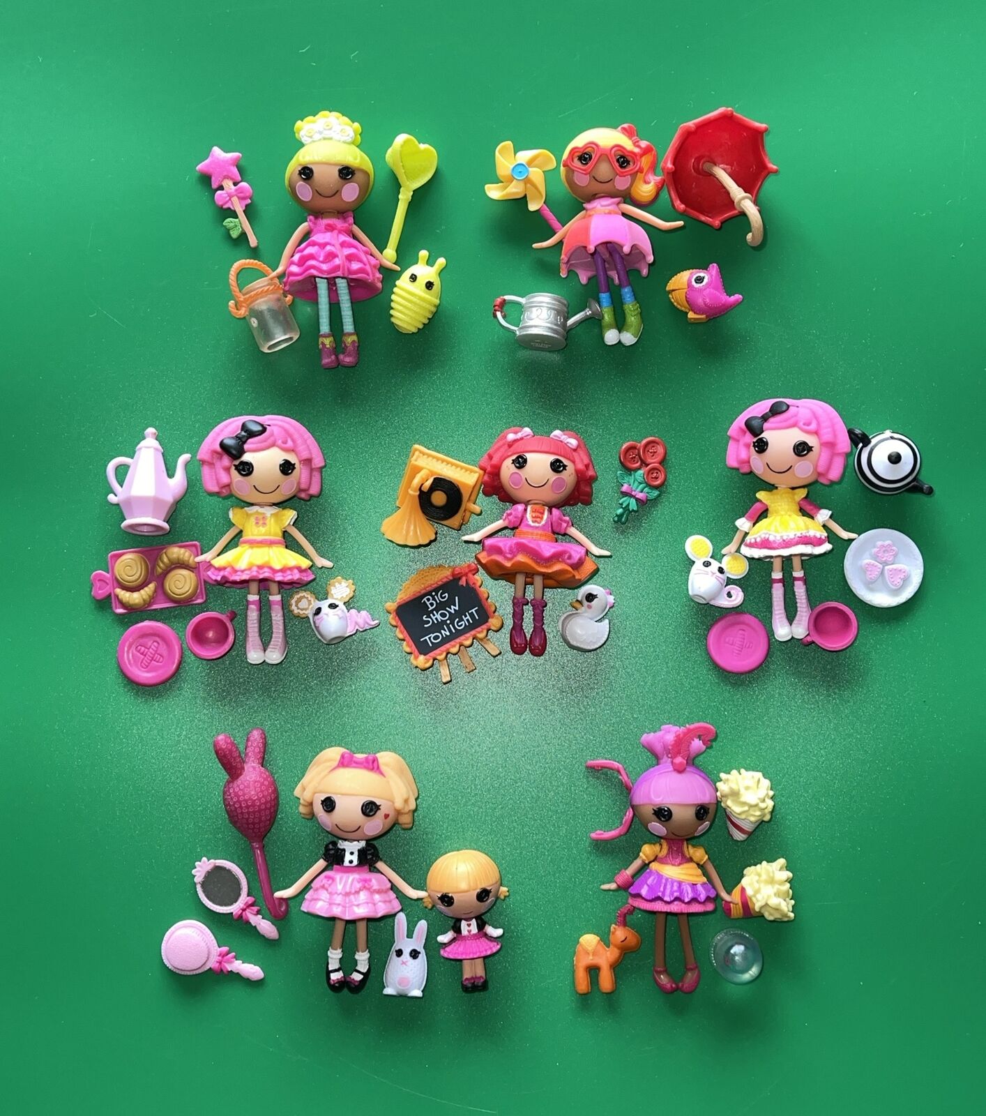 Lalaloopsy  Mini Dolls Pets  & Accessories Mix Lots #5484